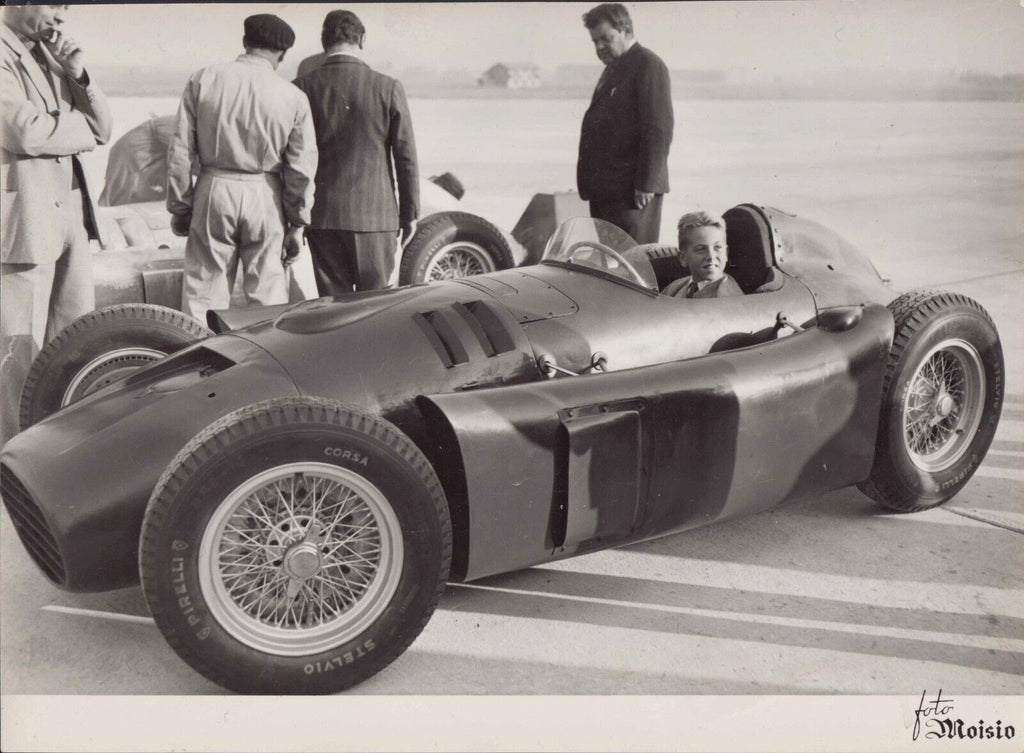 Lancia Ferrari D50 Ascari Press Photograph Moisio