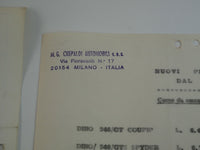 1973 Ferrari Price List Sheet 246 Dino 365 Daytona BB Crepaldi