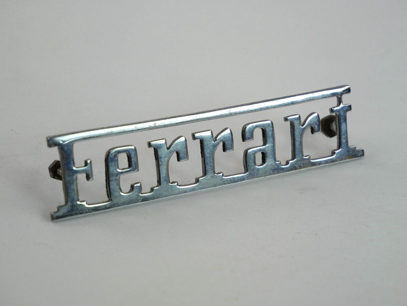 Ferrari 166 195 212 Rear Script Badge