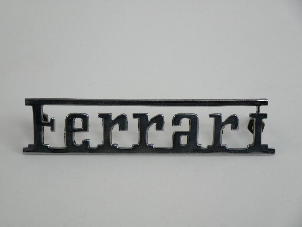 Ferrari 166 195 212 Rear Script Badge