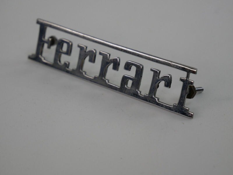 Ferrari 166 195 212 Rear Script Badge