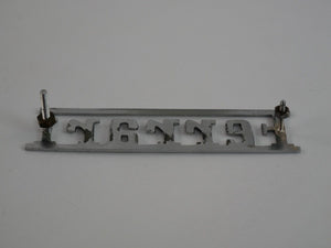 Ferrari 166 195 212 Rear Script Badge