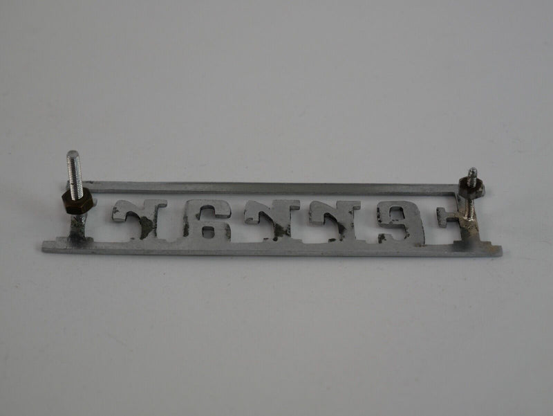 Ferrari 166 195 212 Rear Script Badge