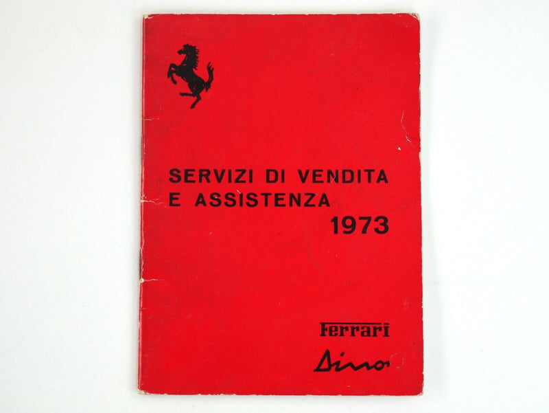 1973 Ferrari Dealer Directory