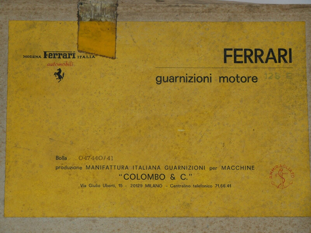 Ferrari 365 GT Engine Tipo 245 Gasket Set 