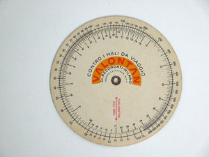 Ferrari Valontan Average Speed Paper Gauge 