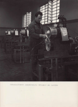 1964 Lamborghini Factory Workers Press Photos 350 Miura Espada