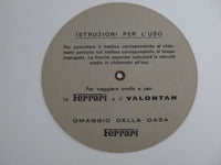 Ferrari Valontan Average Speed Paper Gauge 