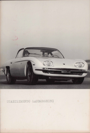 1964 Lamborghini 350 GT Press Photo Collection