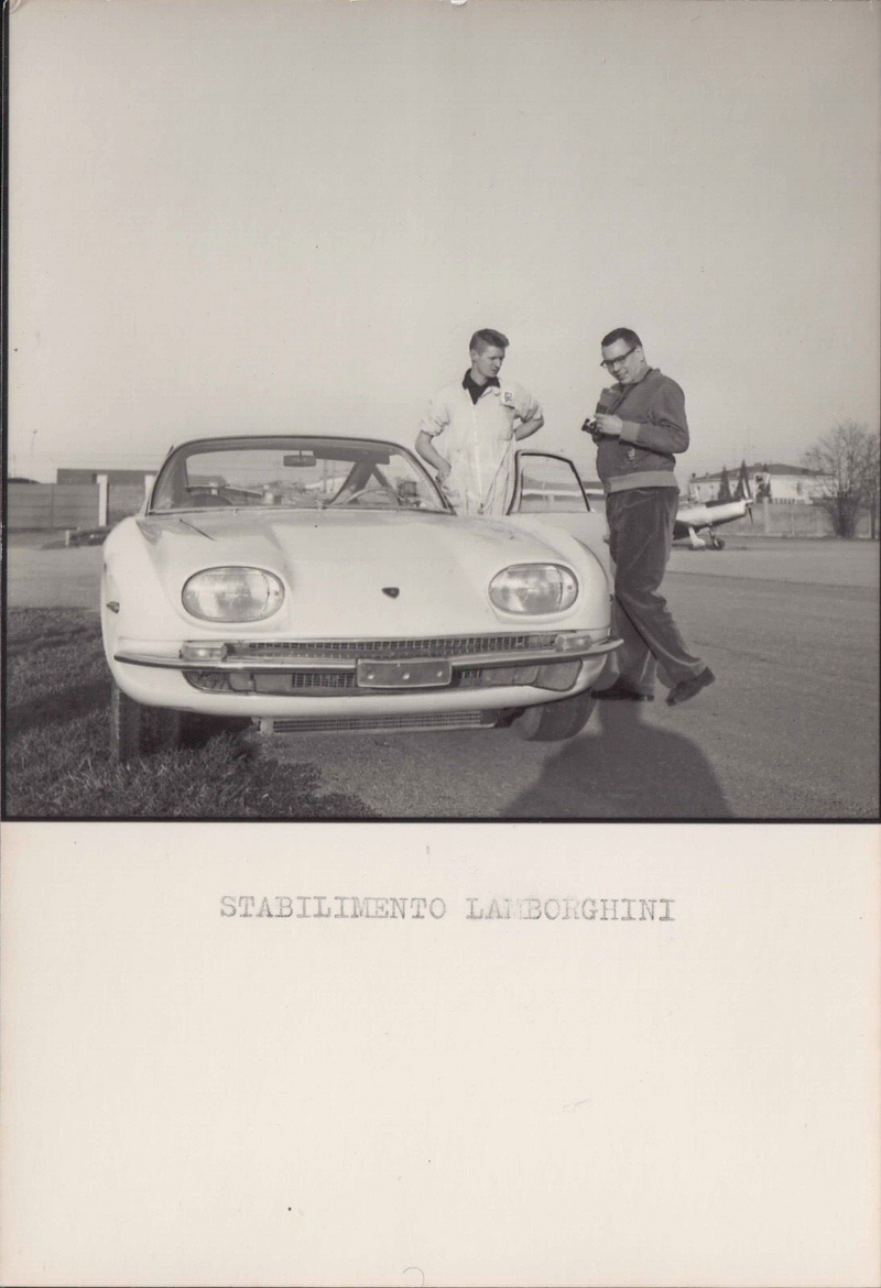 1964 Lamborghini 350 GT Press Photo Collection