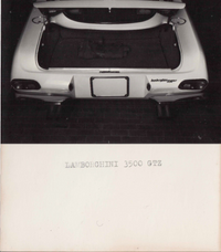 1964 Lamborghini 350 GT Press Photo Collection