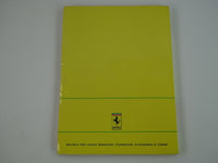 1989 Ferrari Testarossa US Spec Owner's Manual Pouch Handbook