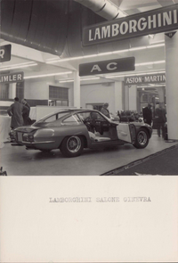 1964 Lamborghini 350 GT Press Photo Collection