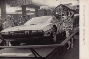 1967 Lamborghini Marzal Press Photos Espada Miura Countach