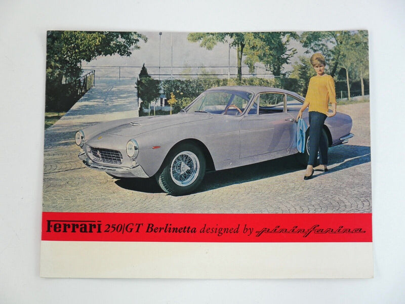 1963-64 Ferrari 250 GT Lusso Sales Brochure