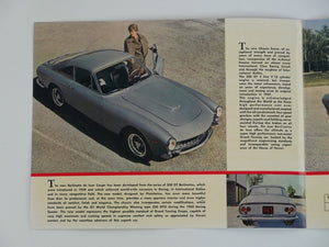 1963-64 Ferrari 250 GT Lusso Sales Brochure