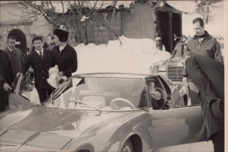 1967 Lamborghini Miura Shah of Iran Reza Pahlavi Press Photos