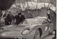 1967 Lamborghini Miura Shah of Iran Reza Pahlavi Press Photos