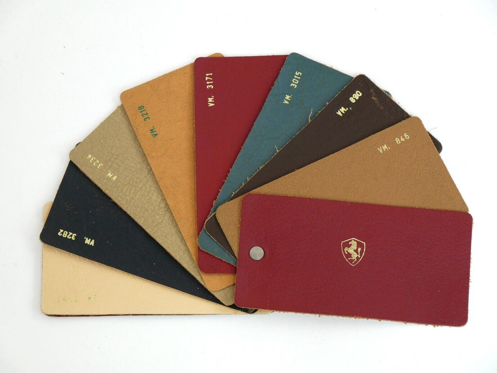 1965-75 Ferrari Connolly Leather Samples 250 275 330 365 246