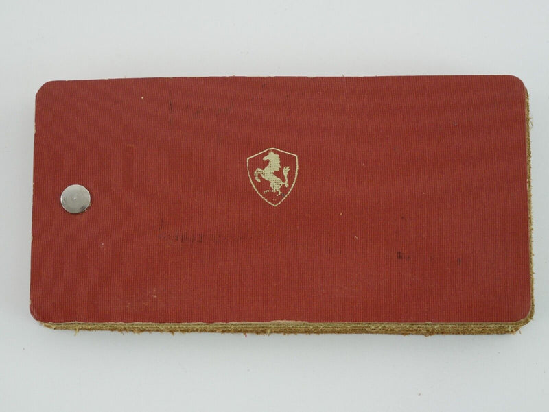 1965-75 Ferrari Connolly Leather Samples 250 275 330 365 246