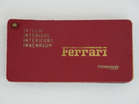 1980-90 Ferrari Connolly Leather Samples 308 328 Testarossa 512 BB