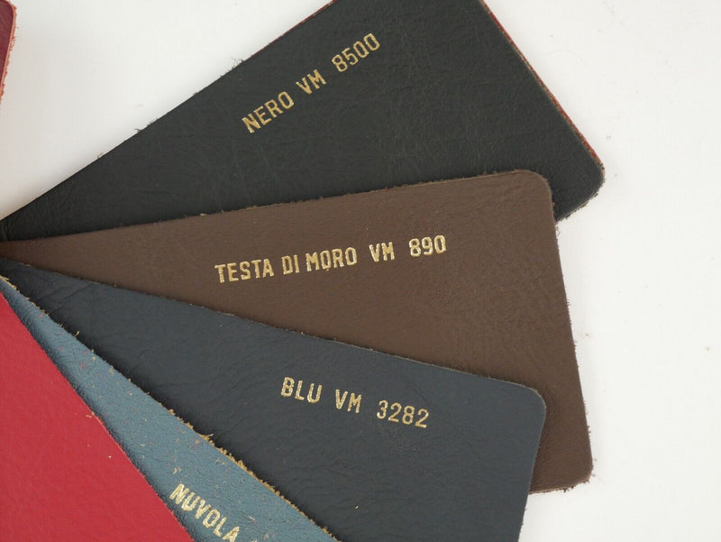 1980-88 Ferrari Connolly Leather Samples 308 328 Testarossa 512 BB