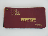 1980-88 Ferrari Connolly Leather Samples 308 328 Testarossa 512 BB