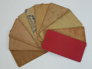 1965-75 Ferrari Connolly Scaglietti Leather Colour Samples 250 275 330 365 246