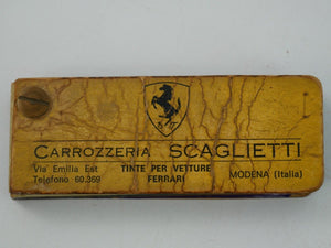 1967-73 Ferrari Scaglietti Salchi Paint Samples 275 330 365 Daytona 246 Dino