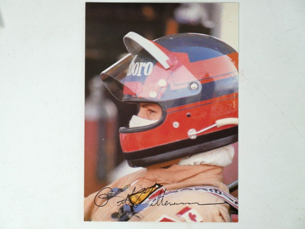 1978 Ferrari Factory Postcard F1 Enzo Signature
