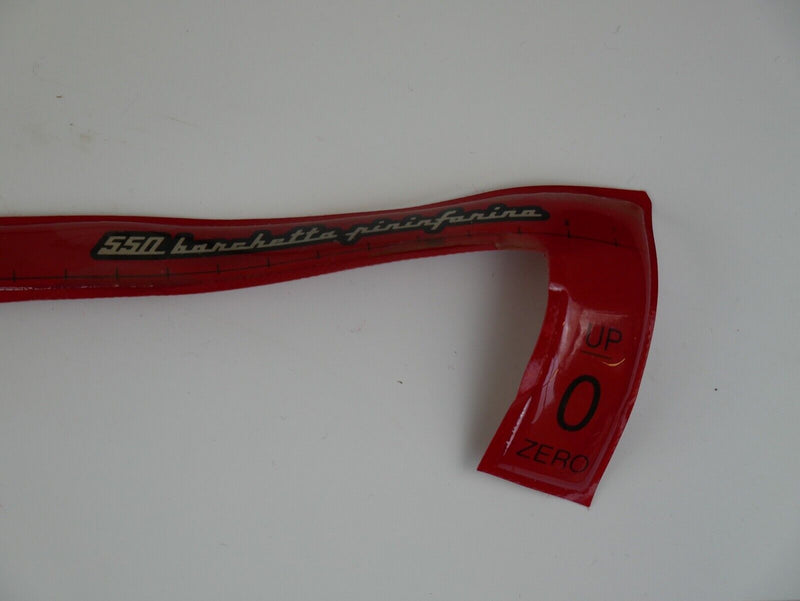 Ferrari 550 Barchetta Pininfarina Helmet Size Measurer 