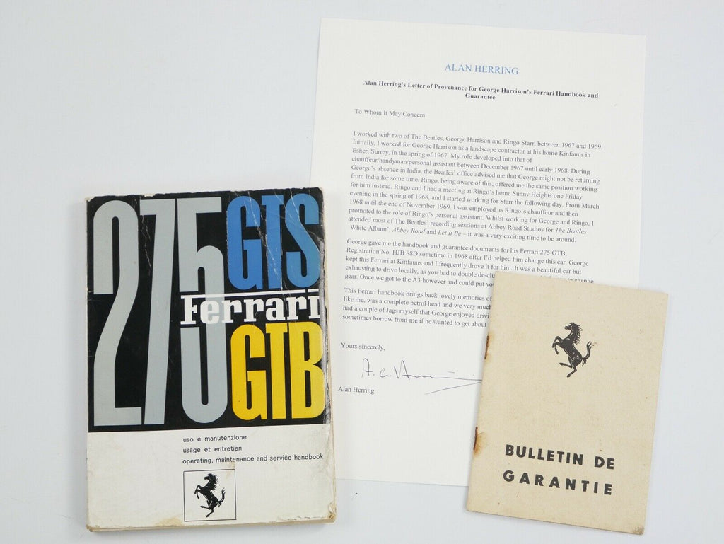 Ferrari 275 GTB *07789* The Beatles George Harrison