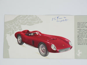  Ferrari 500 Testa Rossa TR Sales Brochure