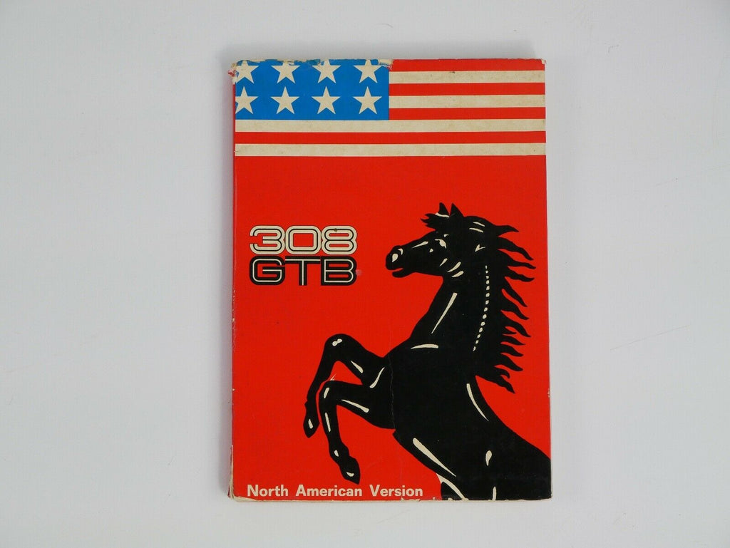 Ferrari 308 GTB Owner's Manual North American Version