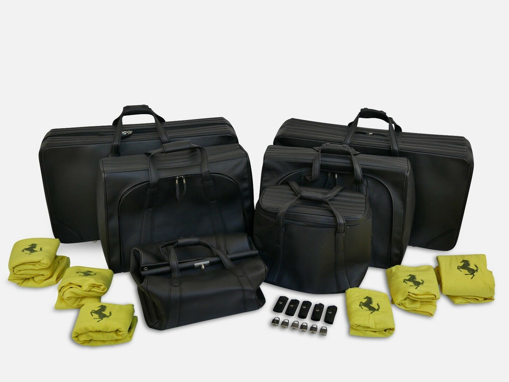 Ferrari 550 Maranello Schedoni luggage set black complete