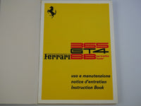 Ferrari 365 GT4 BB Owner's Manual Pouch