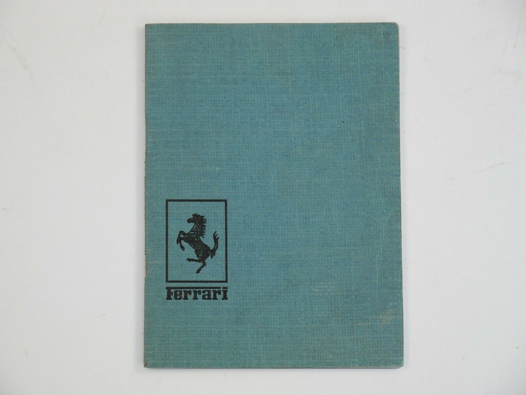 1970 Ferrari Dealer Directory