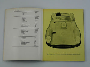 1960 Ferrari Yearbook Annuario 